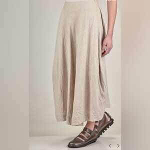 GAP Cream A-Line Linen Women's Skirt